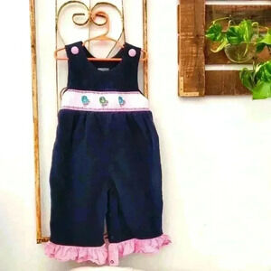 Shrimp & Grits Romper Girls 3T